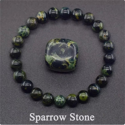 Natural stone tiger eye beaded bracelet for stress relief and yoga