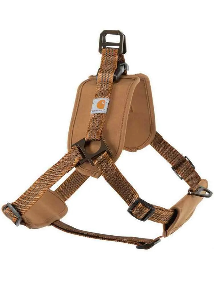 Dog chest strap training belt with reflective hand holding rope in sports-style design