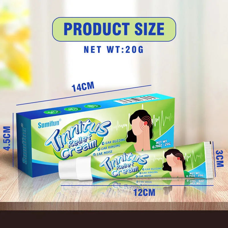 20g tube of Ear Kang Cream external ointment for tinnitus and ear pain relief