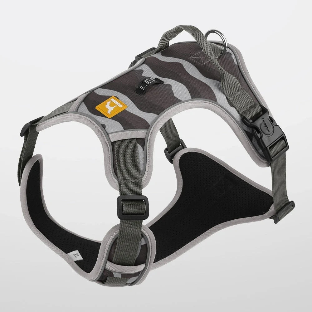 Reflective Dog Commuter Lead with Chest and Back Straps in various colours