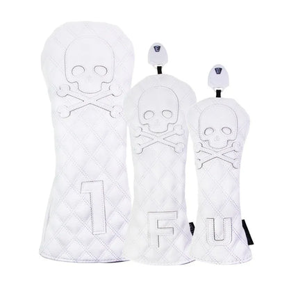 Golf waterproof protective cover for wooden poles in black and white options