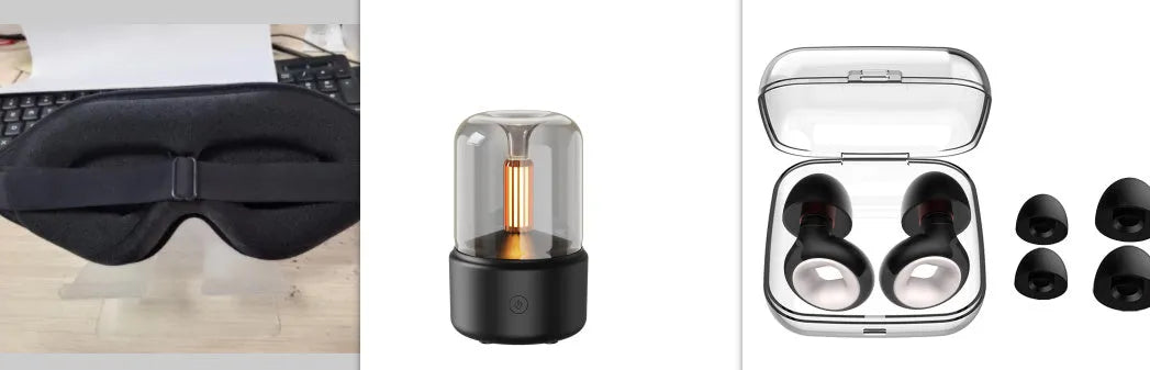 Candlelight aroma diffuser 120ml USB air humidifier with LED night light in beige