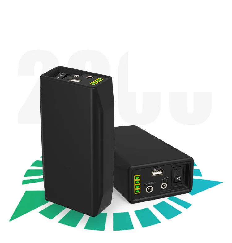 LF4100 12V 9V lithium iron phosphate battery pack with charger and cables