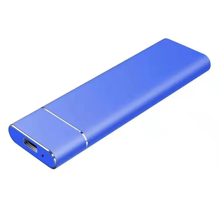 6TB mobile external hard drive in metal case with USB cable in choice of five colours