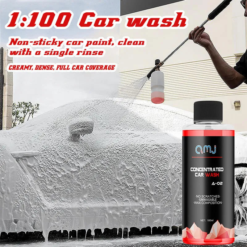 100ml super concentrated car decontamination and polishing high foam cleaner spray bottle