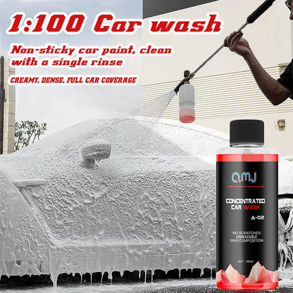 100ml super concentrated car decontamination and polishing high foam cleaner spray bottle