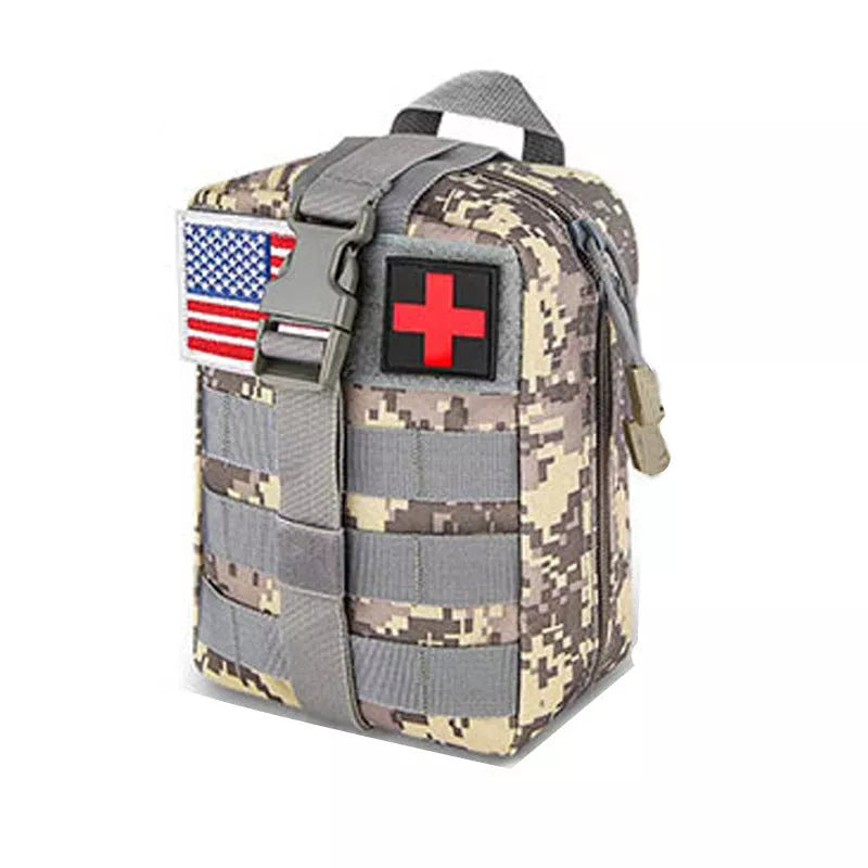 Standby Self-defense Supplies First Aid Kit with comprehensive emergency tools and medical supplies