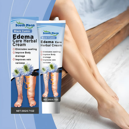 20g white tube of Herbal Gentle Soothing Leg Care Cream with black grass seeds and horse chestnut.
