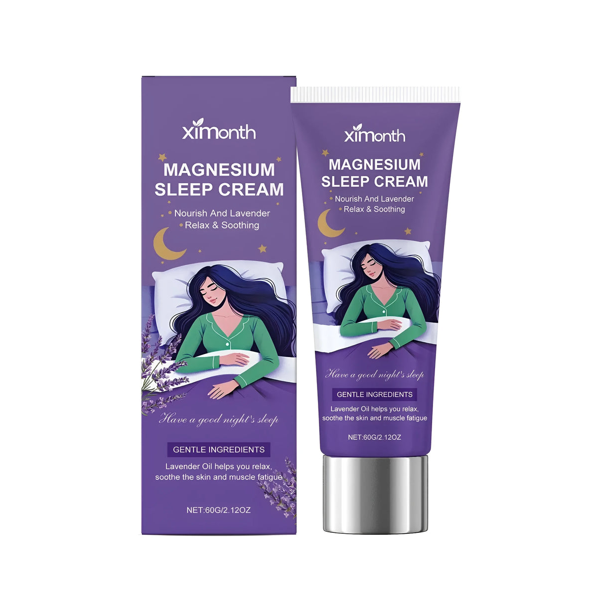 60g tube of Body Soothing Magnesium Cream with Lavender Oil