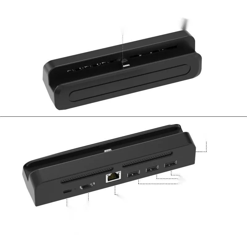 Game Console Adapter Extension with 4K HD Projection and 100-Megabit ...