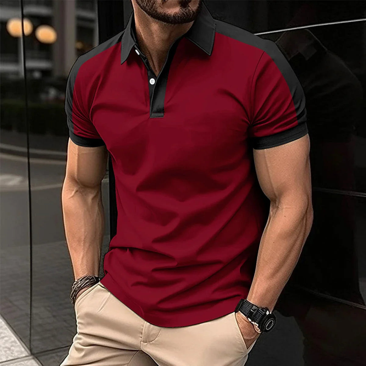 Premium Men's Casual Polo Shirts in Versatile Styles - Soft, breathable fabrics, stylish designs, and a range of vibrant colors