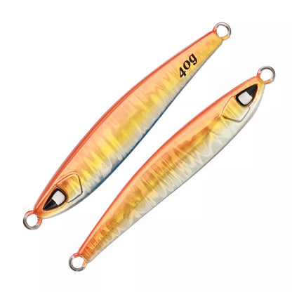 Sea Fishing Long Shot Iron Bait in various colours and weights