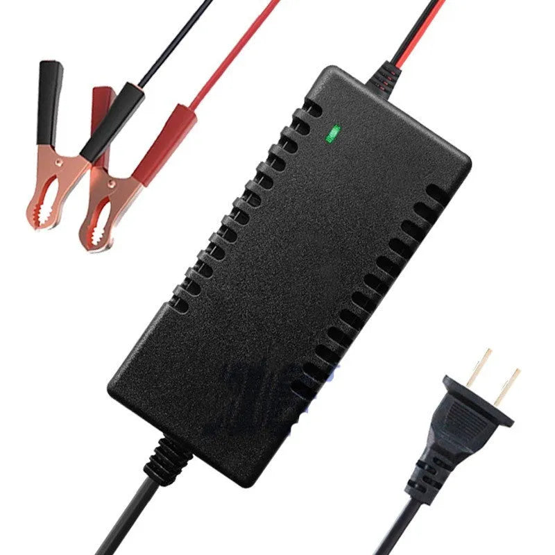 12V 3A lead acid battery charger for motorcycles and cars with universal voltage input