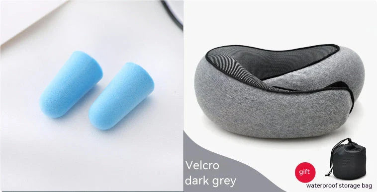 Comfortable U-Shaped Travel Neck Pillow in various colors, designed to provide superior neck support and relaxation during long journeys.
