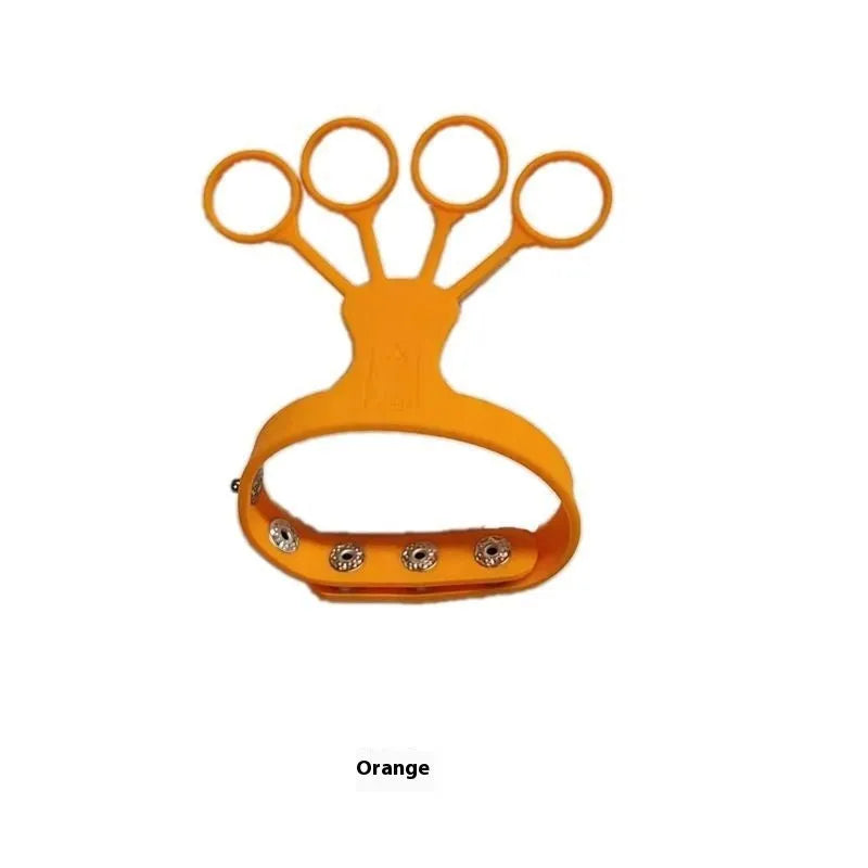 Fengshui shooting training brace showing five-finger design for basketball hand placement practice