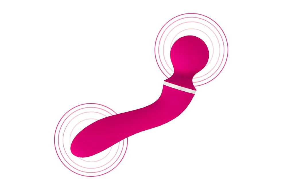 Tianlong Stick silicone vibrator, 19.6 cm length with ten frequency settings and optional headgear, rechargeable adult toy