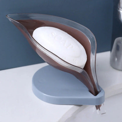 ABS soap holder with suction cup in various colours for sink organisation