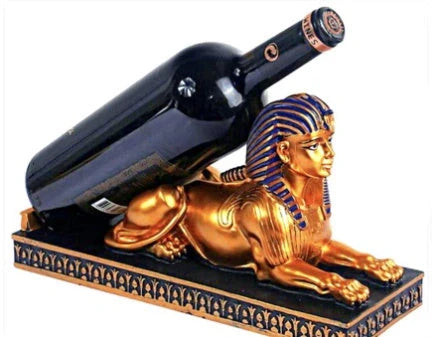 Animal-themed resin wine rack for desktop decoration