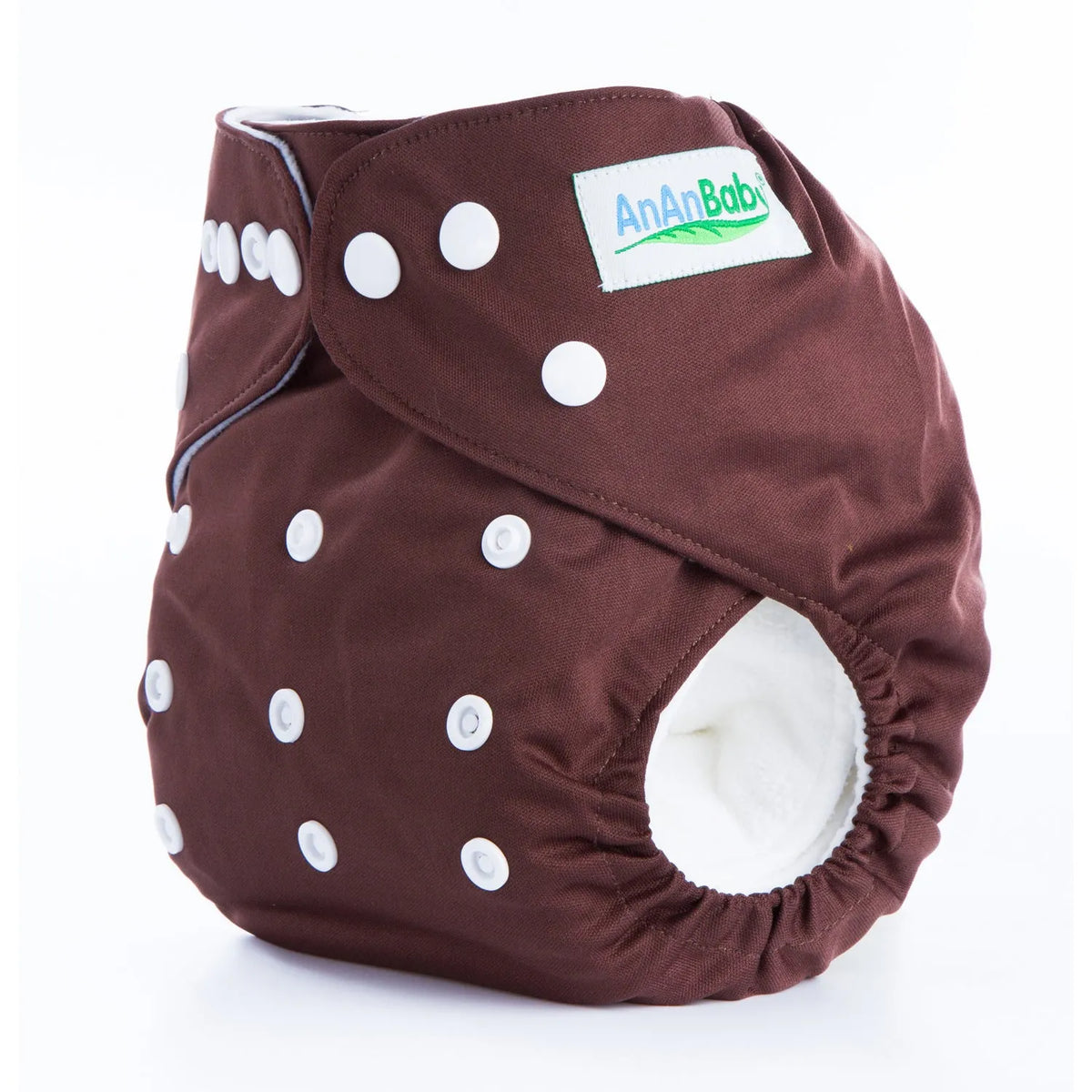 Solid colour leak-proof baby diaper pants with brushed cloth and bamboo charcoal lining, 36.5 x 32.5 cm