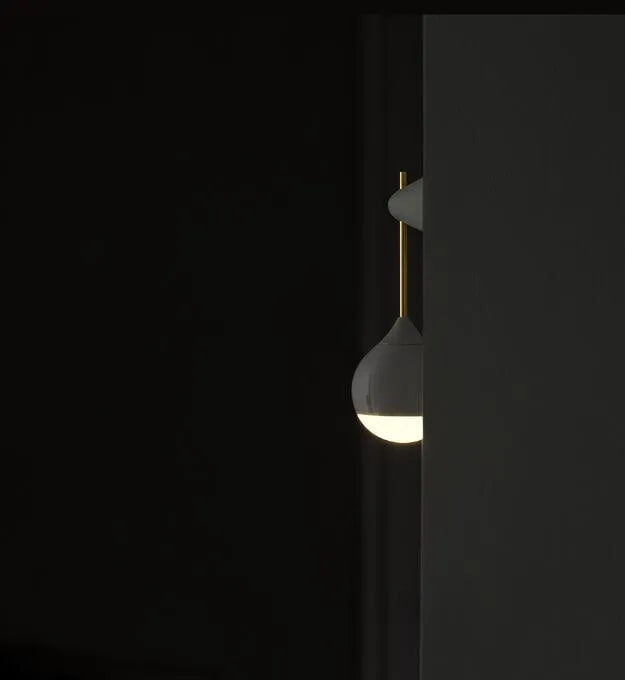 Inductive night light with human body motion sensor, LED, 149mm x 61mm x 56mm, PC shade, Nutcracker and Morandi Grey