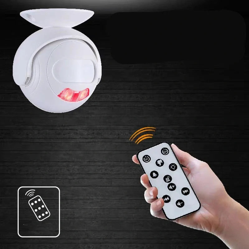 Burglar alarm KS-SF23 with white finish and compact design