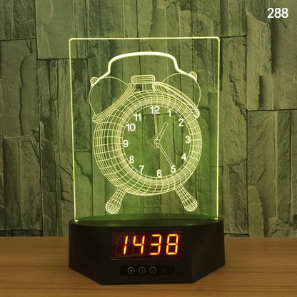 Glowing 3D dolphin LED night light with wireless charging base and remote control on bedside table