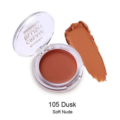 PHOERA Light and Brightening Blush Cream pot in one of eight colours: Freesia, Peach, Strawberry, Sunflower, Dusk, Sunset, Grape, or Berry.