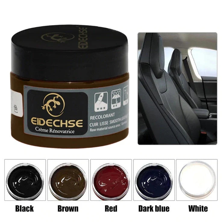 Leather Repair Restoration Kit - Revive Discolored, Scratched, or Faded Leather