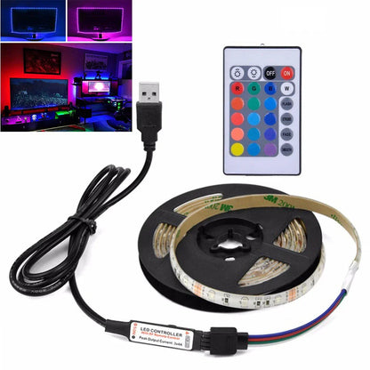 Premium RGB LED strip lights with customisable colour options and waterproof design