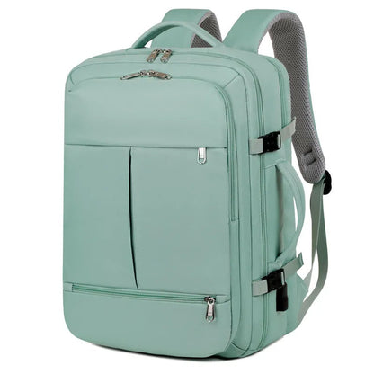 Large waterproof oxford cloth backpack with multiple pockets for 15.6 inch computers and business travel