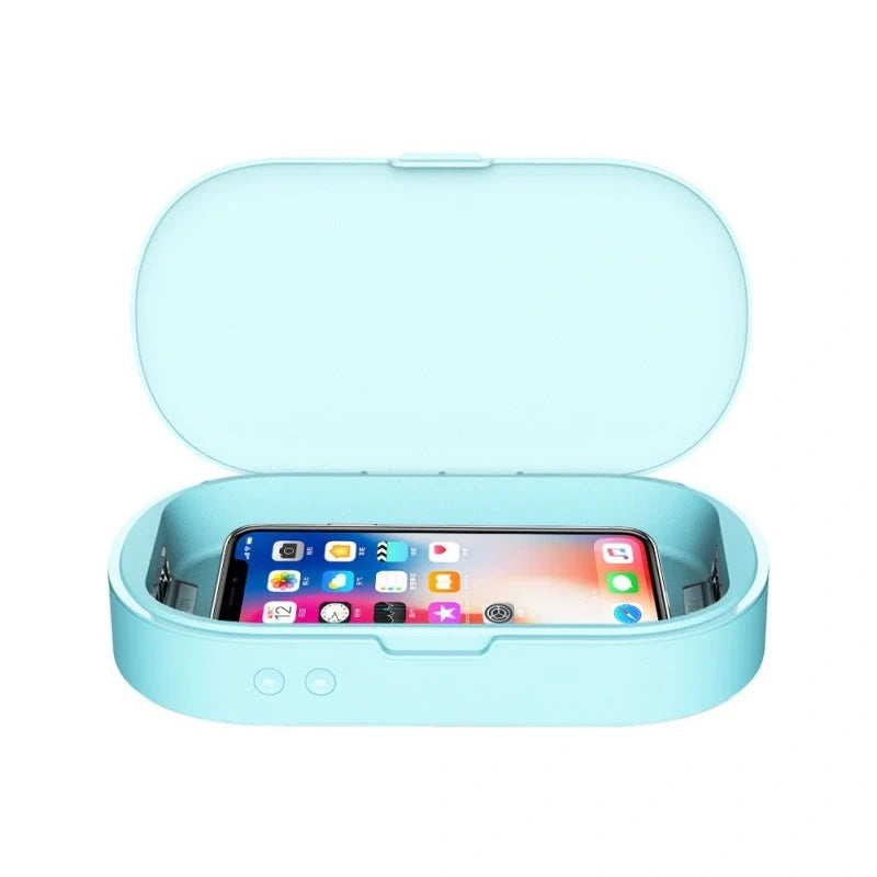 Double UV Phone Sterilizer Box with Aromatherapy Function for personal item disinfection