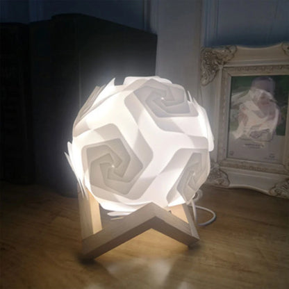 Bedside Moon Spherical Simple Small Table Lamp in various colours with USB interface
