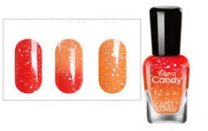 7ml oily warming nail polish bottle in a selected shade from W01 to W33, 33 colour options