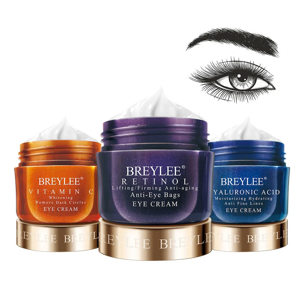 Revitalising Bo Uric Acid & VC Eye Cream Set for hydrated, bright under-eyes