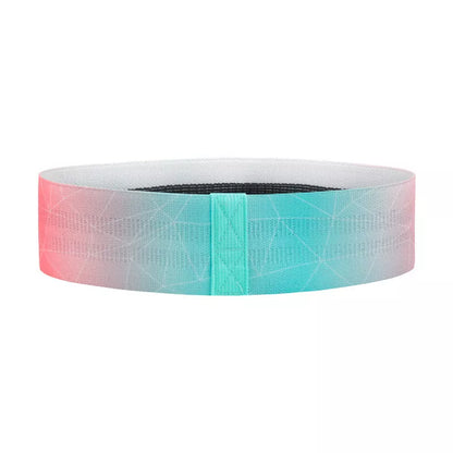 Pure cotton yoga resistance band for buttocks and hip exercises in various colors and sizes