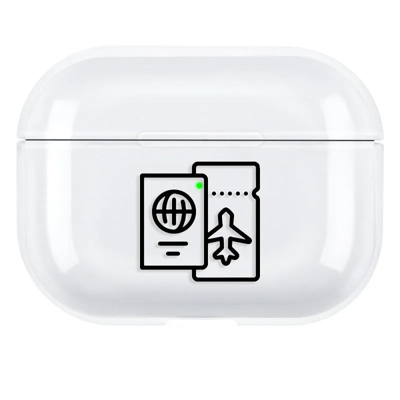AirPods Pro 3 protective shell back cover case in solid colour options A through I