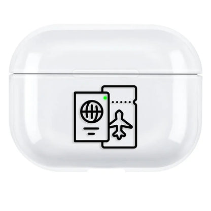 AirPods Pro 3 protective shell back cover case in solid colour options A through I