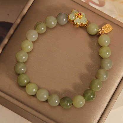 Grey jade colour alloy bracelet for women with casual style design