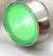 10mm stainless steel edge plastic indicator light with wire connection and flat end metal design