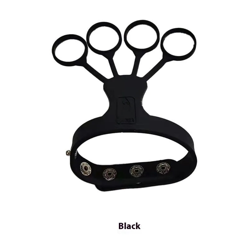 Fengshui shooting training brace showing five-finger design for basketball hand placement practice