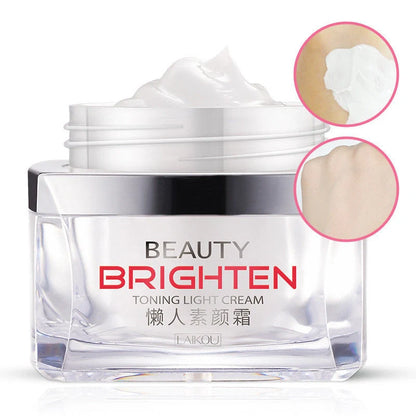Lazy Face Cream 50g jar, moisturising and brightening skincare product