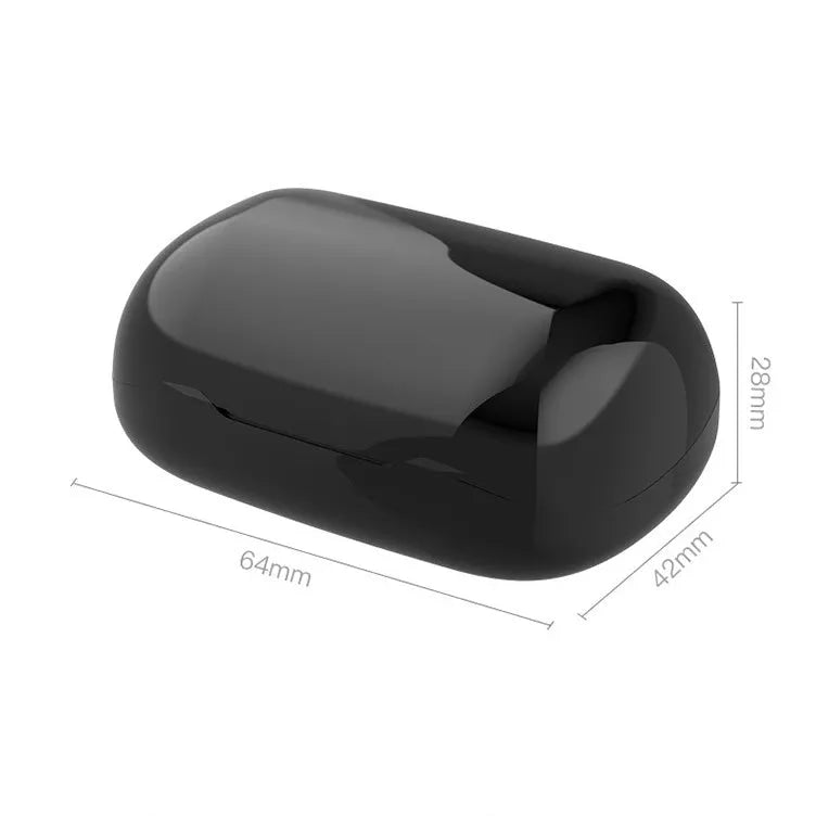 TWS Bluetooth Headset with 350mAh battery offering 4 hours playtime, 120 hours standby, 10 metre wireless range using V5.0+EDR technology in Black, Pink, or White colour options