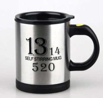 Automatic Stirring Electric Mug in various colors with 400ml capacity and leak-proof design