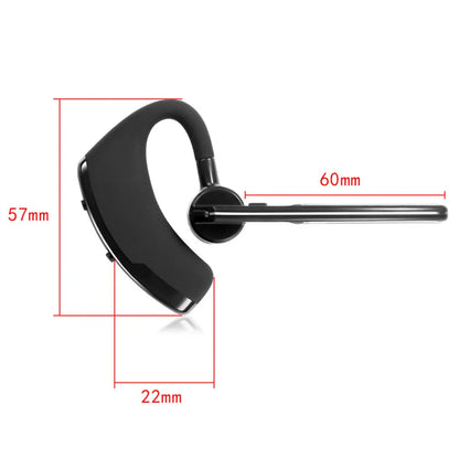 V9 wireless Bluetooth headset with earbud and charging cable