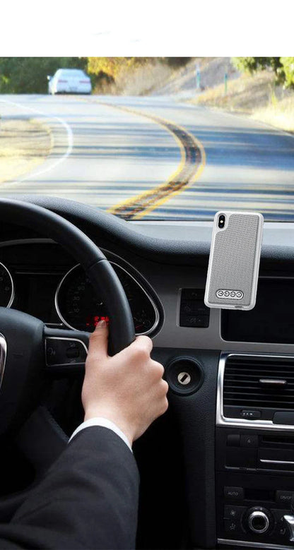 3-in-1 Bluetooth Speaker Phone Case for Apple iPhone with HD microphone and charging clip