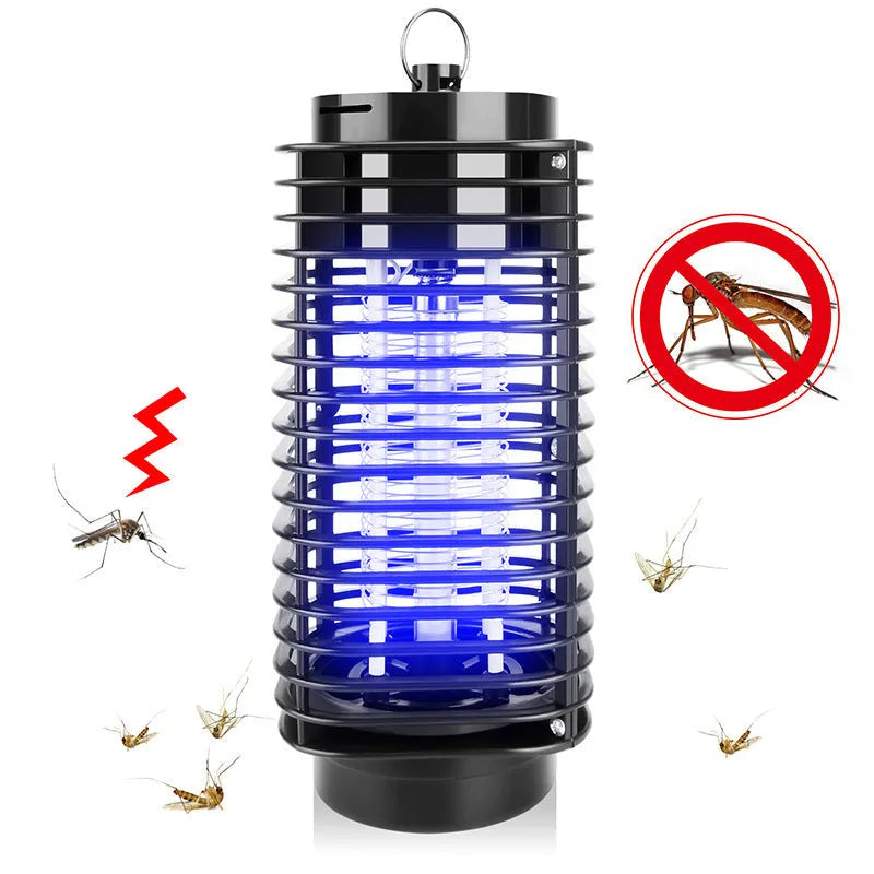 Black King Kong hanging electric mosquito killer lamp for indoor pest control.