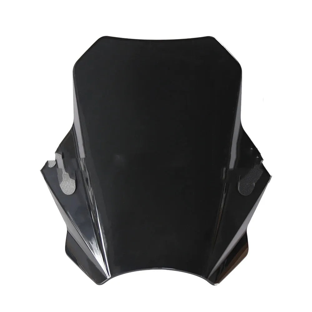 Grey PC motorcycle windscreen in windshield style for general motorcycle use
