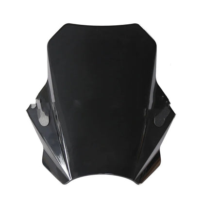 Grey PC motorcycle windscreen in windshield style for general motorcycle use