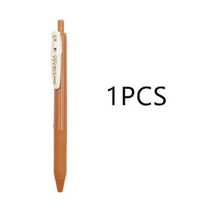 Press The Water 0.5mm bullet tip gel pen in retro colour options
