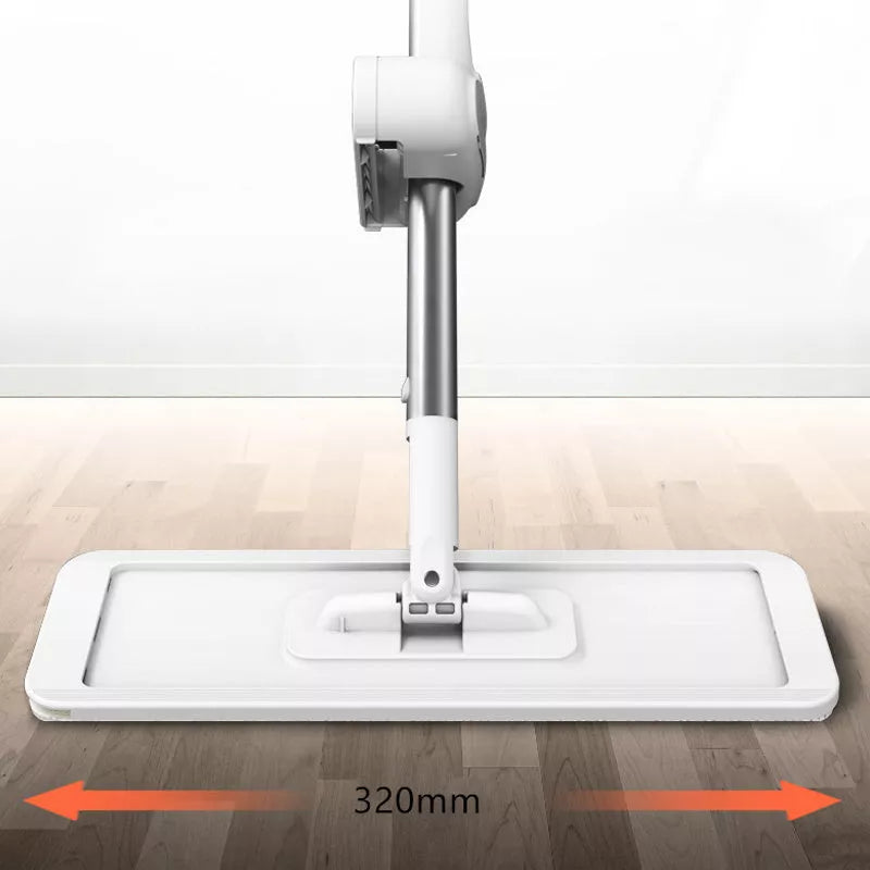 Microfiber Replacement Floor Mop with stainless steel rod and reusable pads